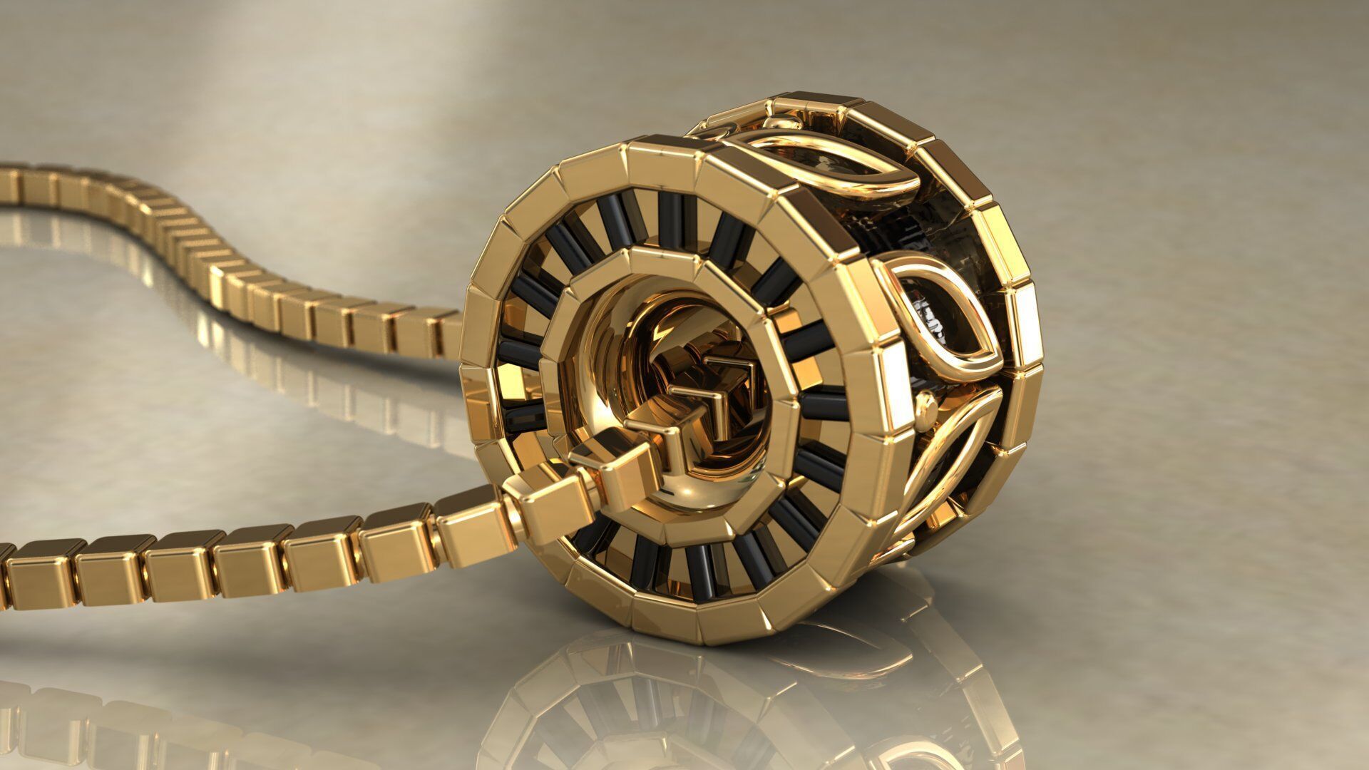 Luxury Pendant Design 3D Models Free 3D print model_4