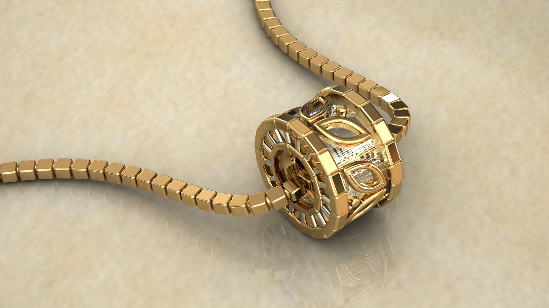 Luxury Pendant Design 3D Models Free 3D print model_2