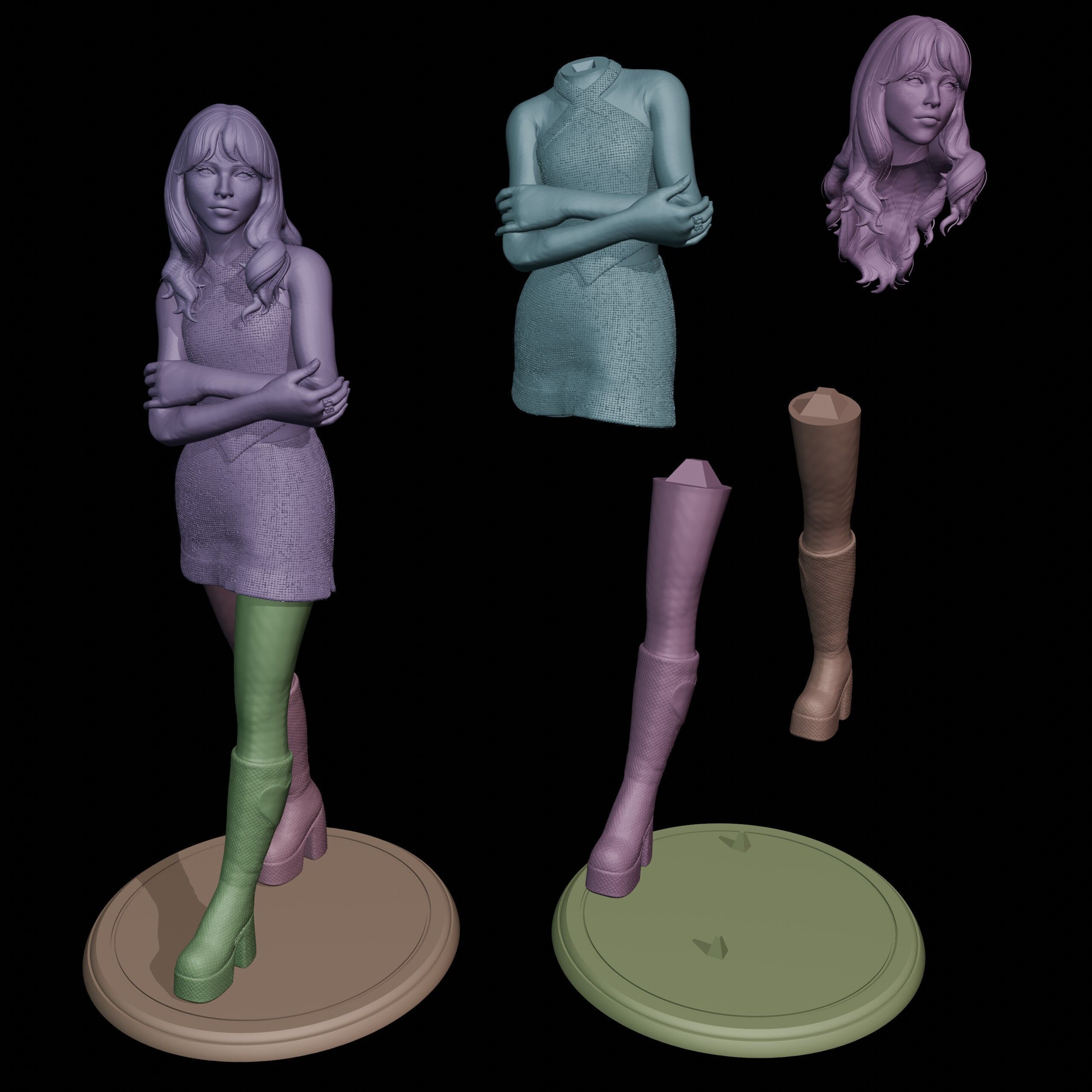 Sabrina Carpenter 3D print model_12