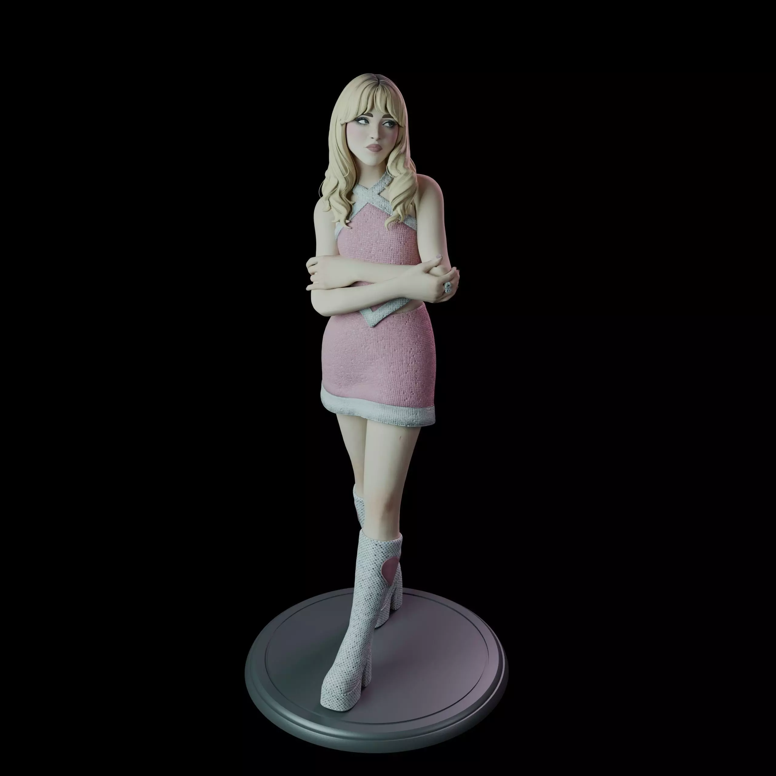 Sabrina Carpenter 3D print model_0