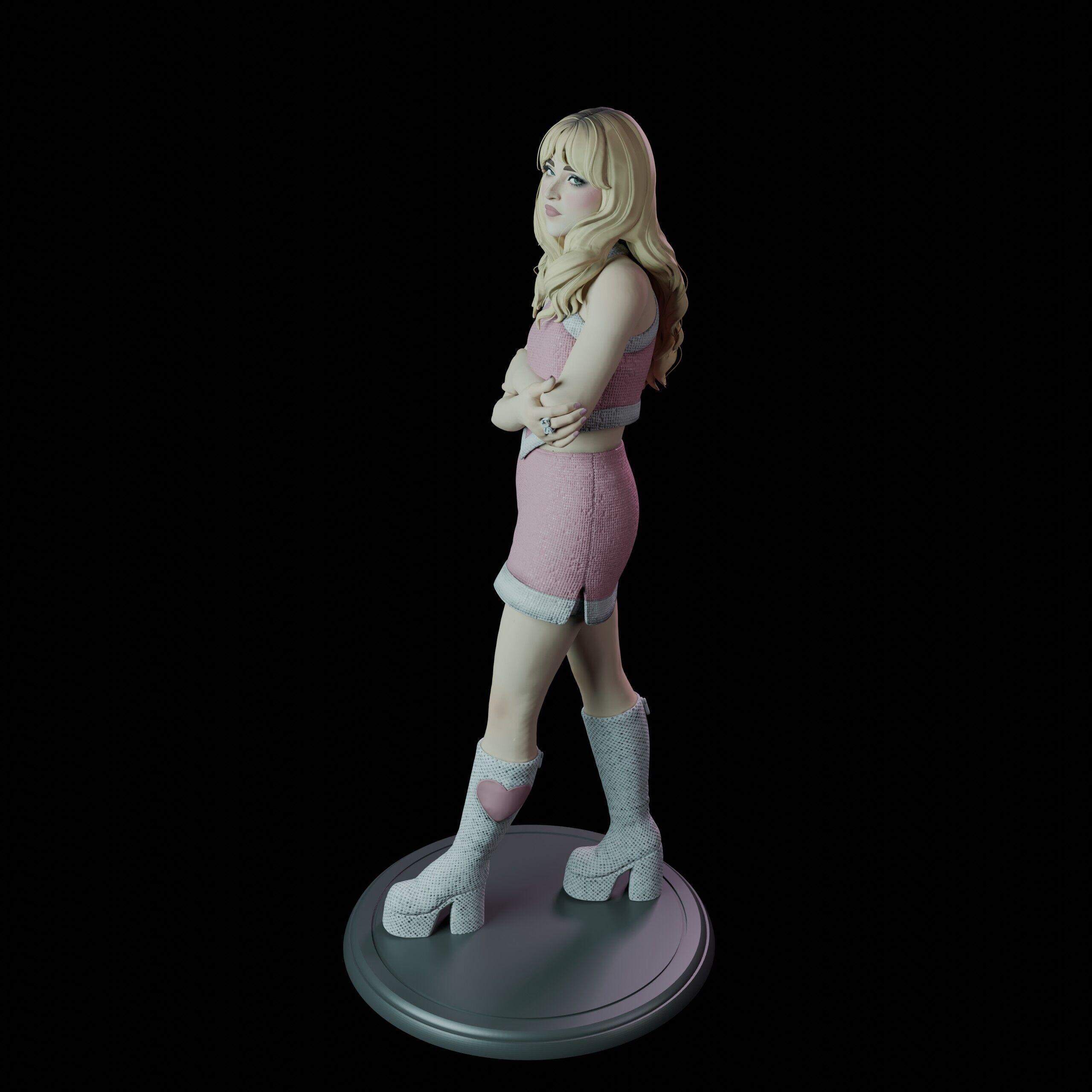 Sabrina Carpenter 3D print model_2