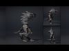 Mistserpens NoArms Low-poly 3D model_2
