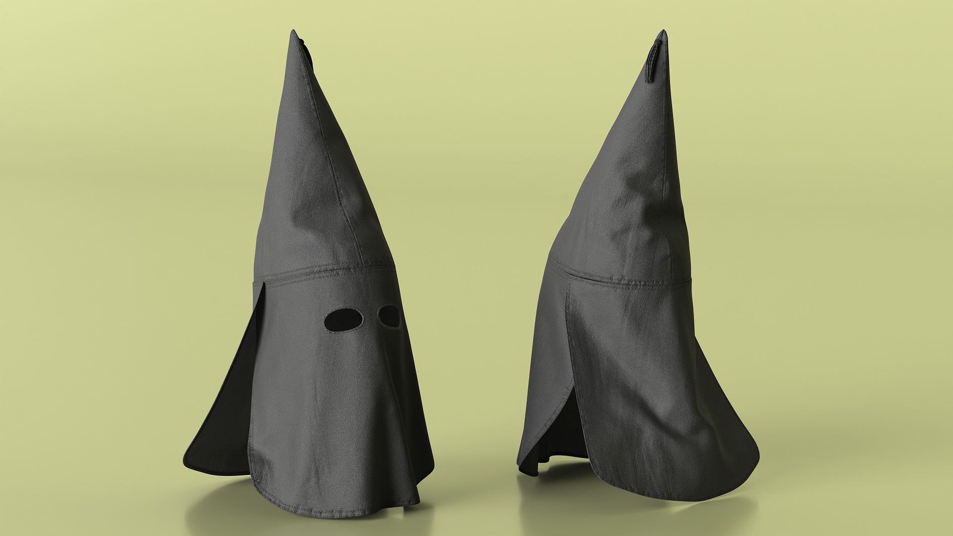 Black Cap Ku Klux Klan 3D model | CGTrader