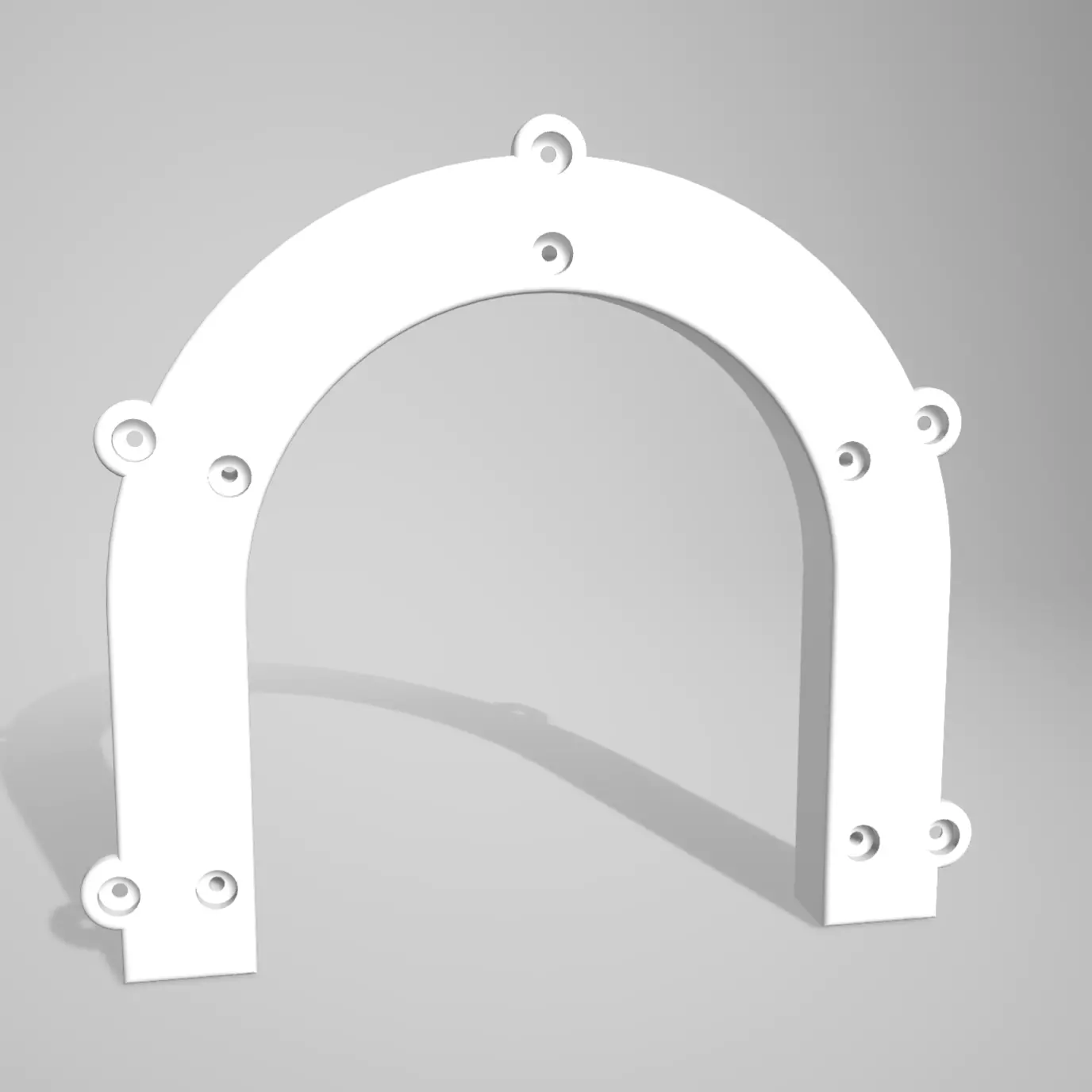 Cat door for indoor doors Free 3D print model