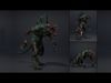 Mistserpens Damaged Low-poly 3D model_2