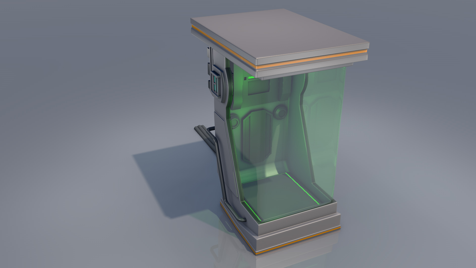 MedPod 3D model_4