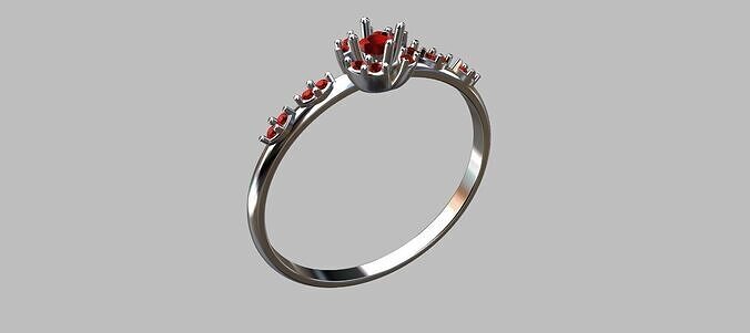 Navettes Ring 3D print model
