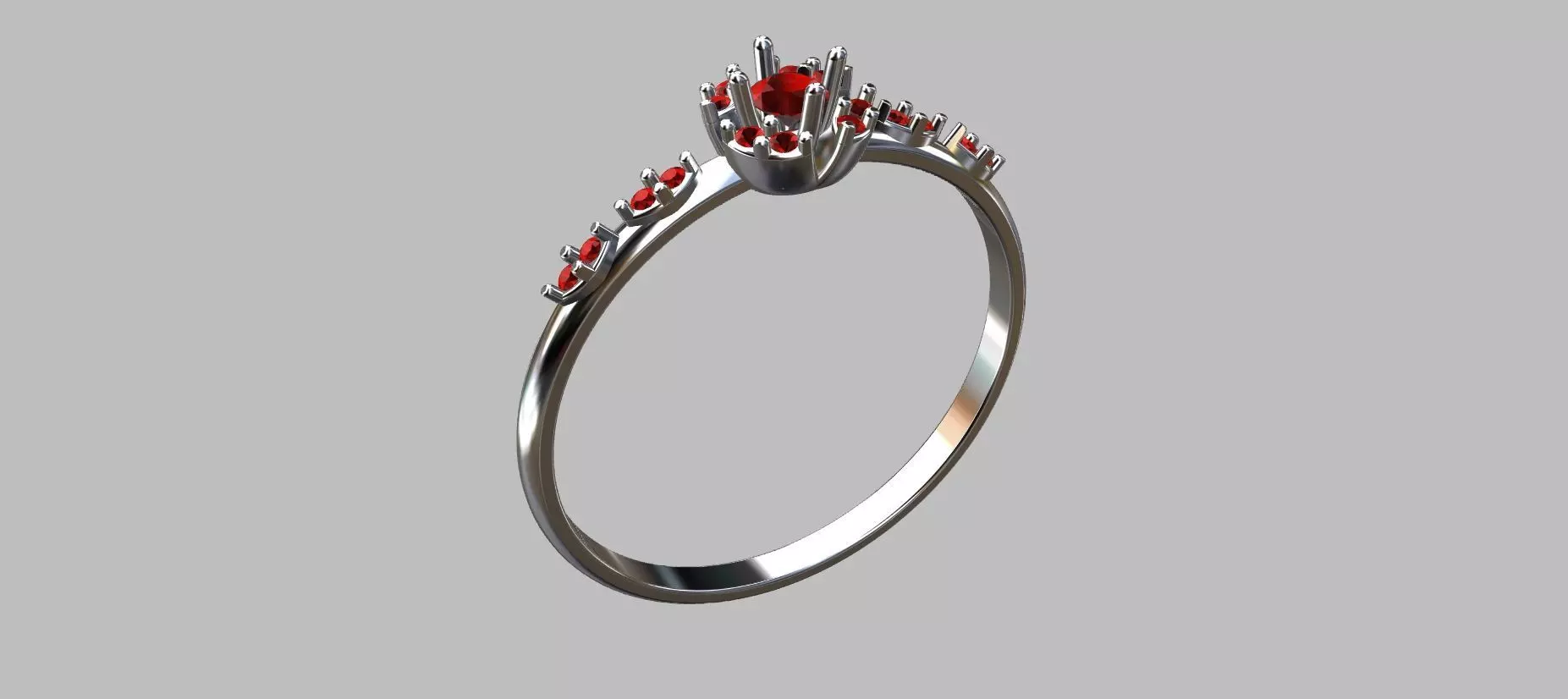 Navettes Ring 3D print model