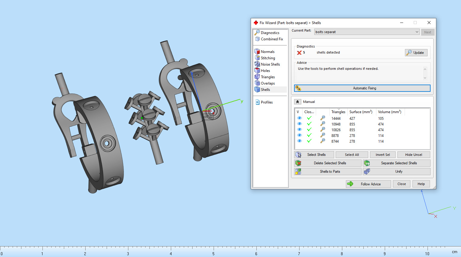 Cartier earrings 3D print model_12