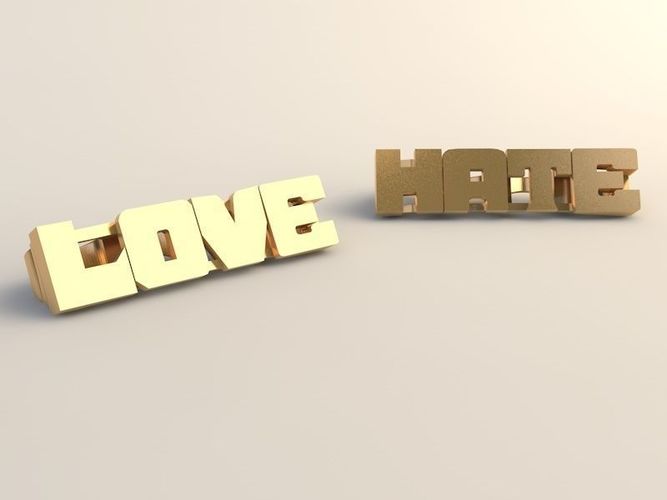 THE FILM BRASS KNUCKLES-RINGS DO THE RIGHT THING BY SPIKE LEE 3D print model