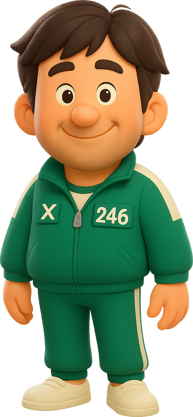 Squid Game User NPC Item Pack Low-poly 3D model_13