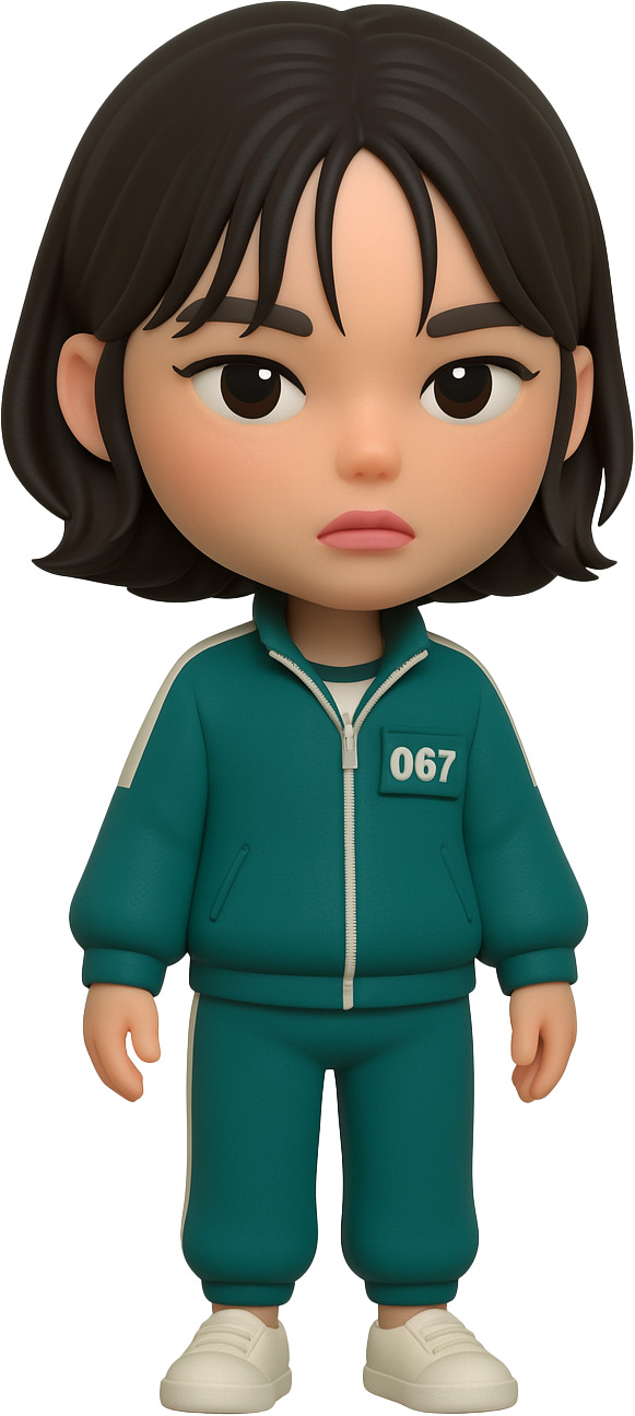 Squid Game User NPC Item Pack Low-poly 3D model_8