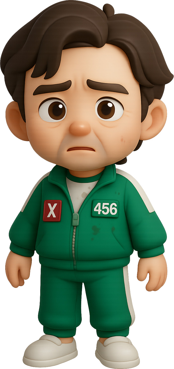 Squid Game User NPC Item Pack Low-poly 3D model_5