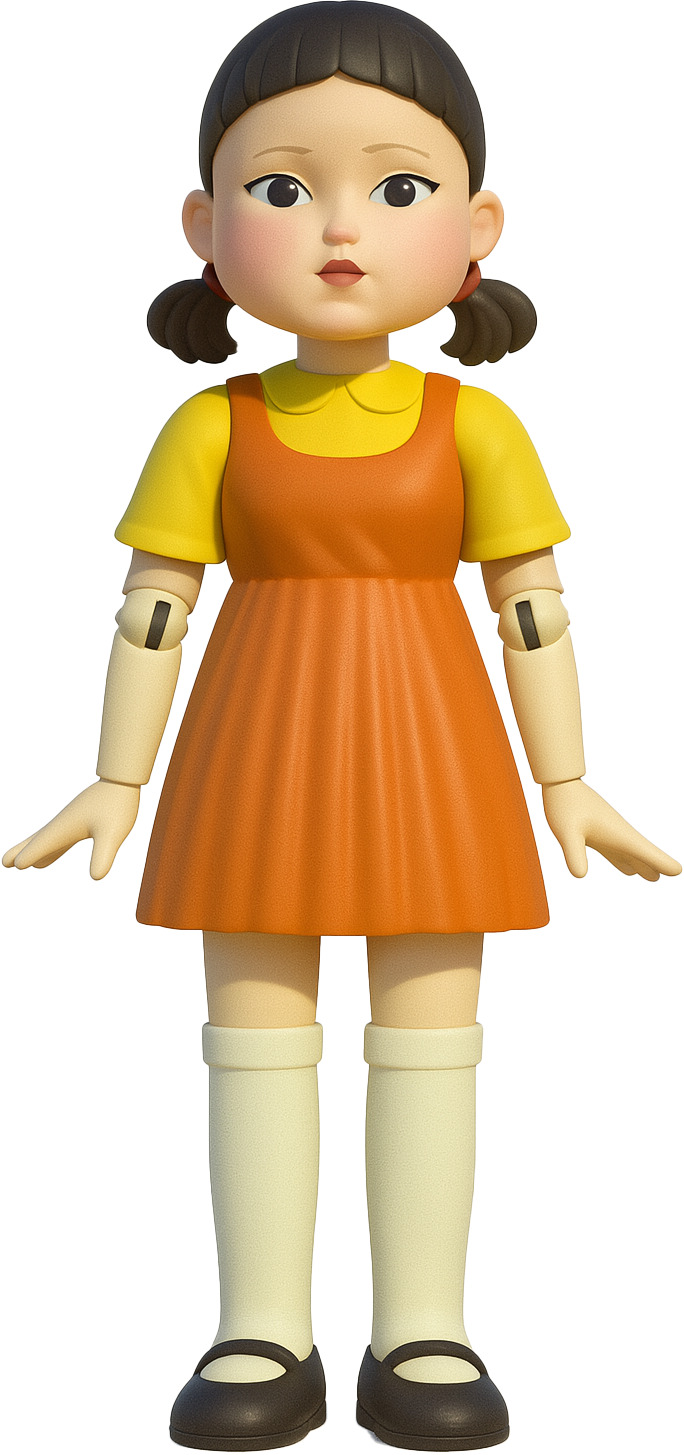 Squid Game User NPC Item Pack Low-poly 3D model_20