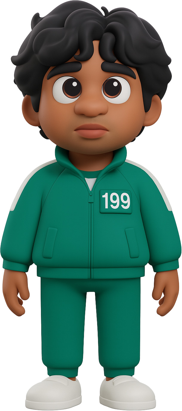 Squid Game User NPC Item Pack Low-poly 3D model_11