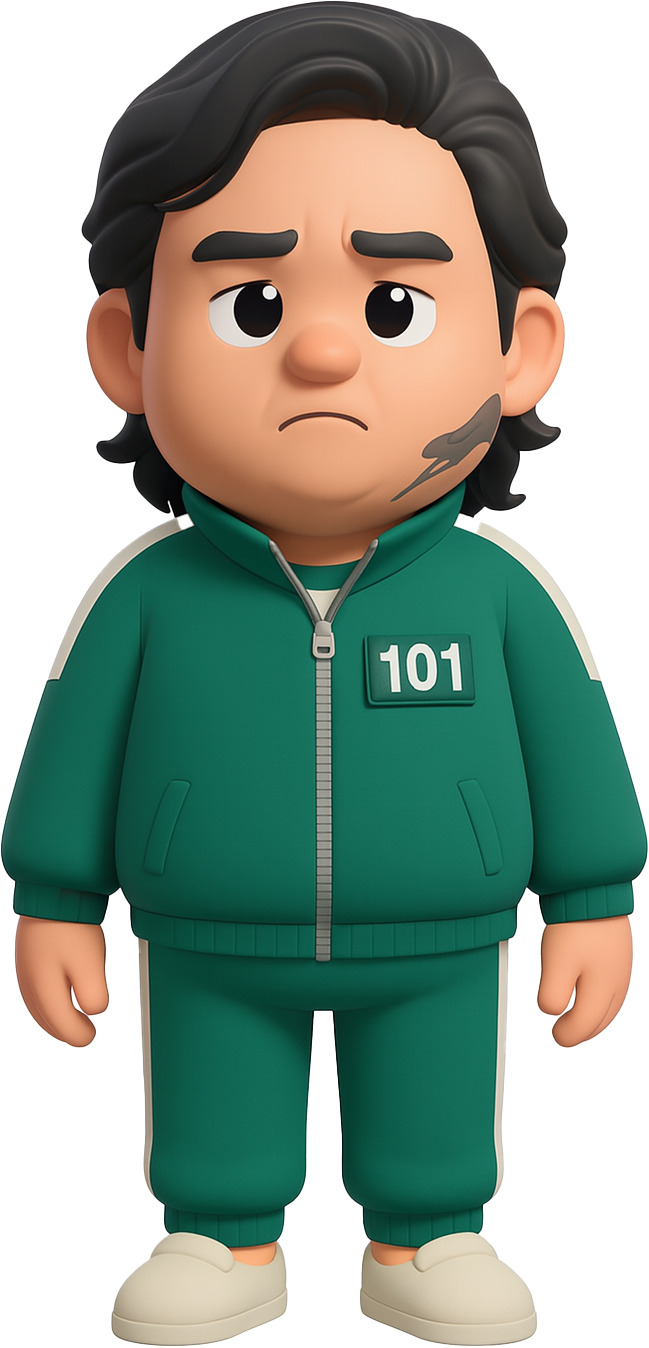 Squid Game User NPC Item Pack Low-poly 3D model_2