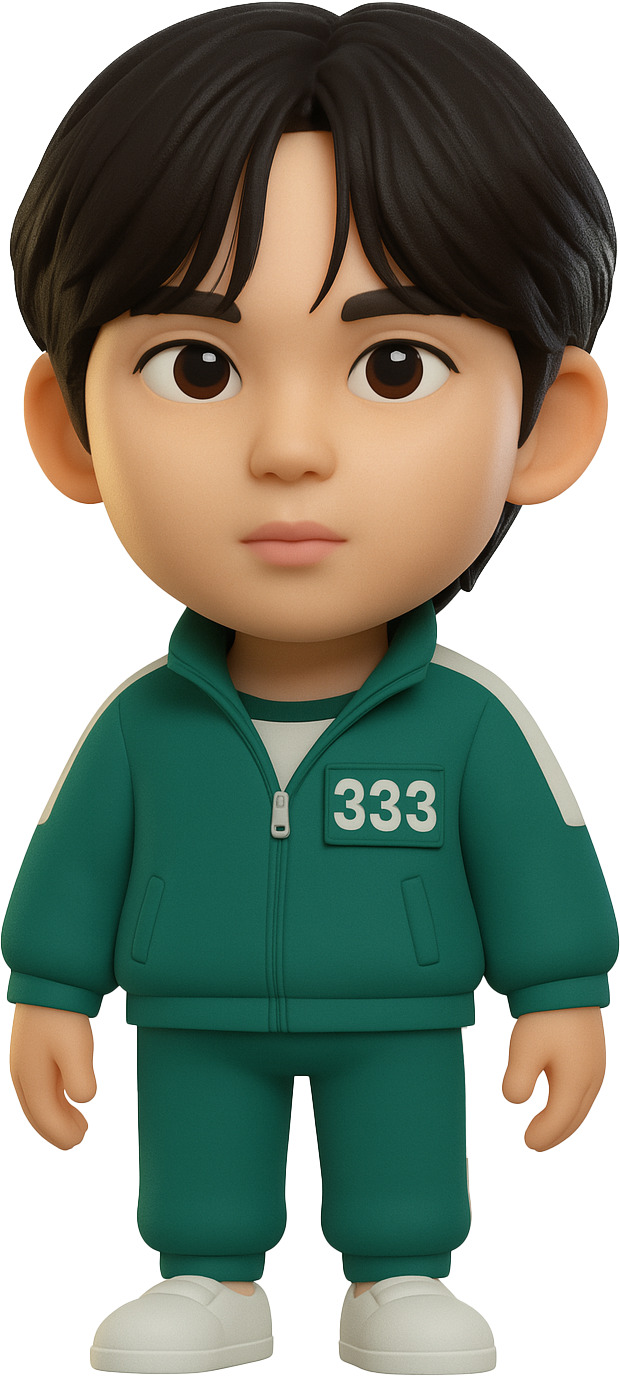 Squid Game User NPC Item Pack Low-poly 3D model_4