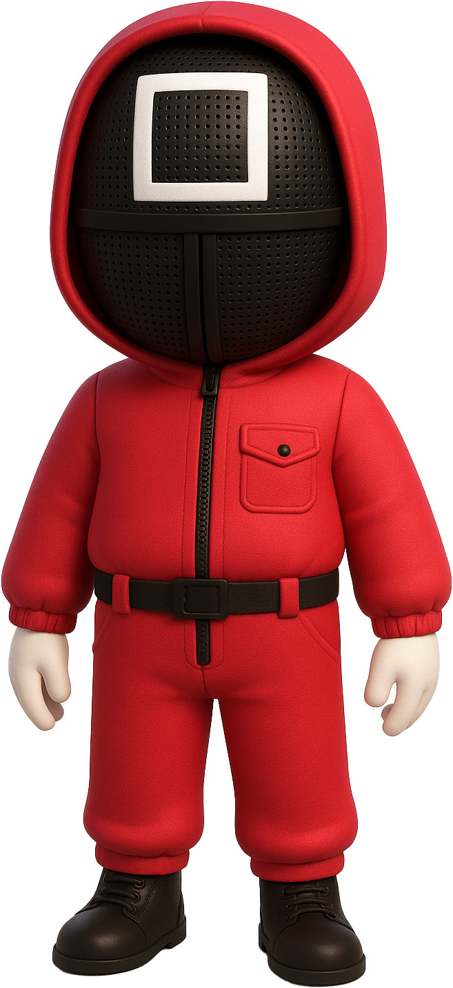 Squid Game User NPC Item Pack Low-poly 3D model_23