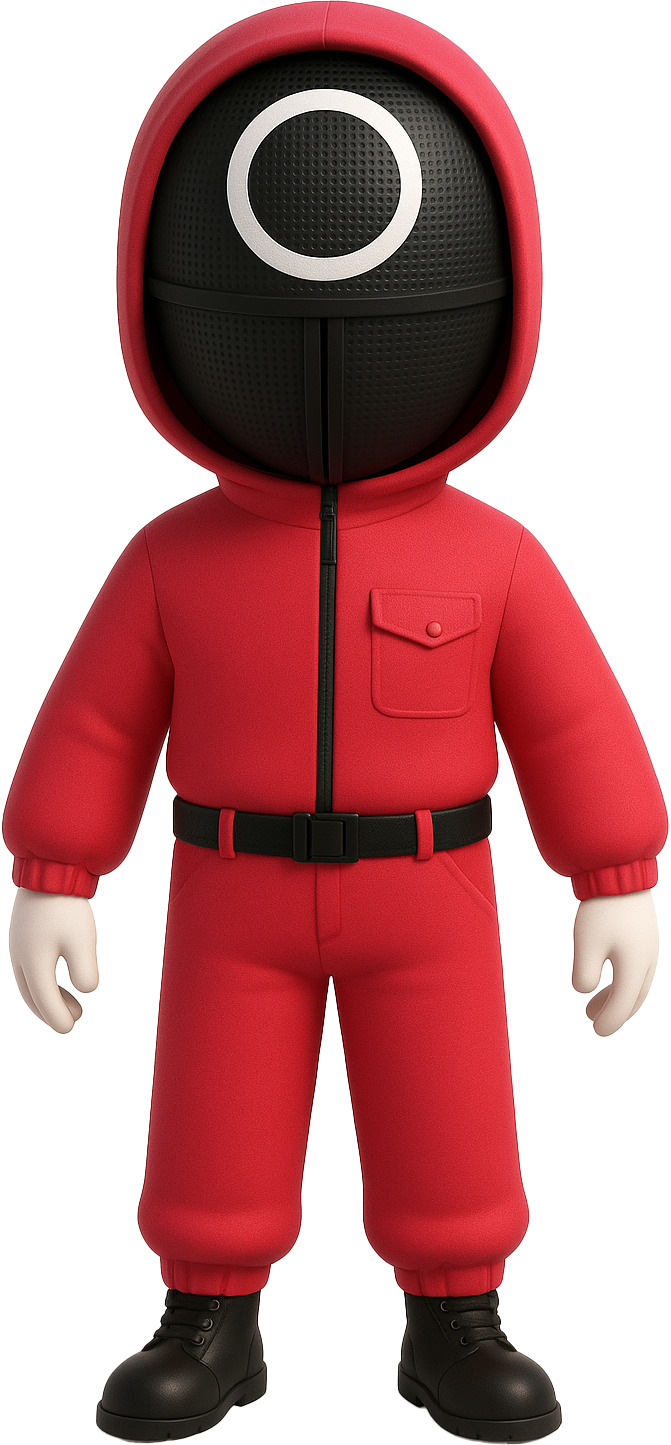 Squid Game User NPC Item Pack Low-poly 3D model_19