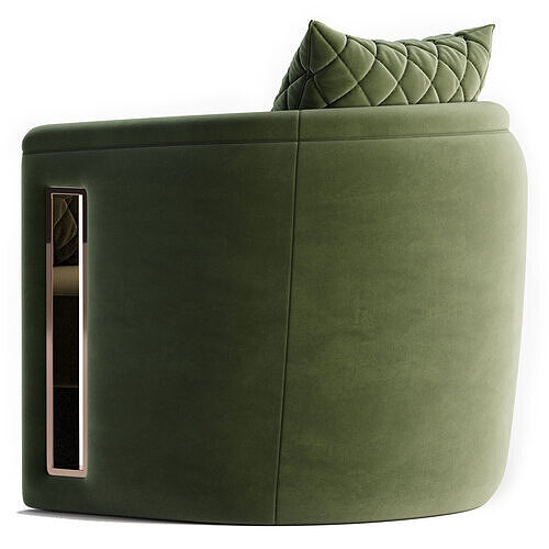 Rachele armchair 3D model 3