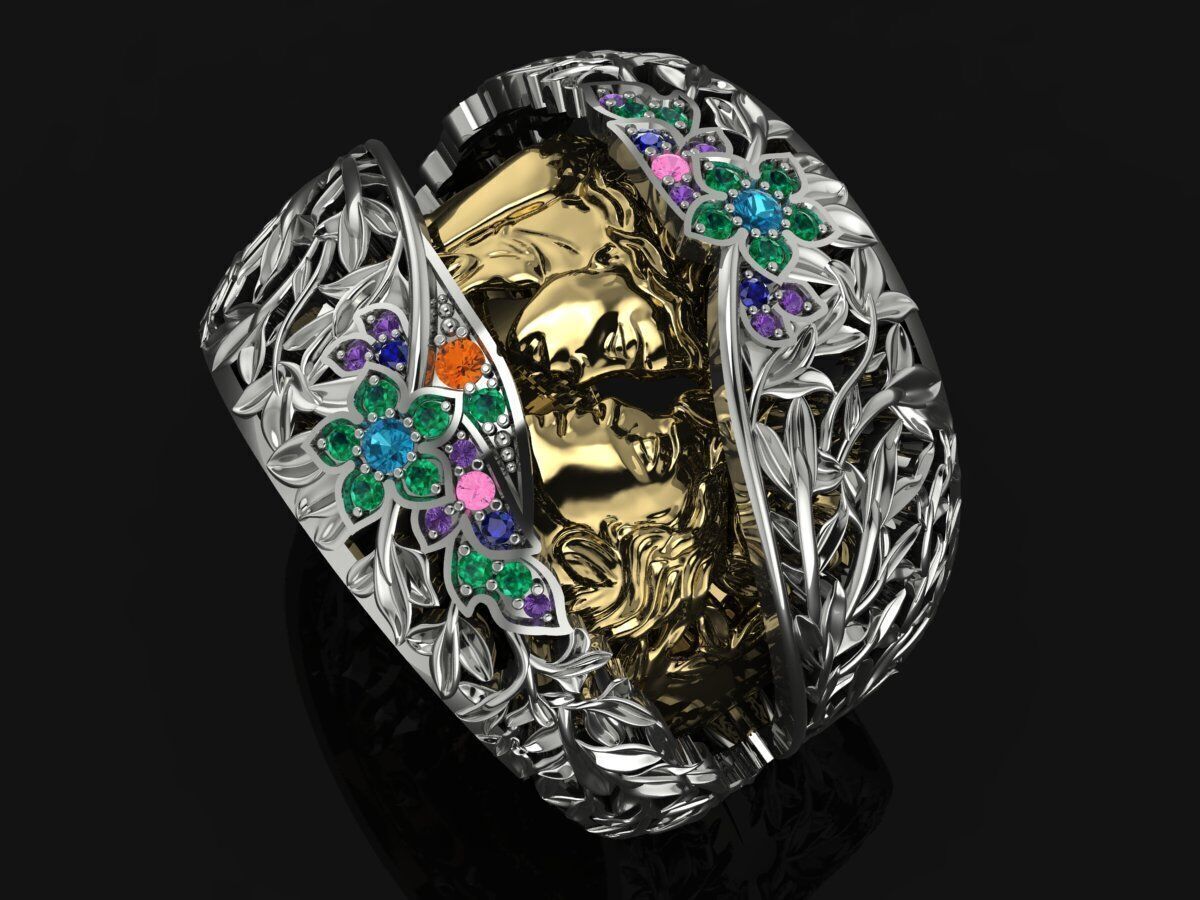 Magerit Secret Ring 3D print model_4