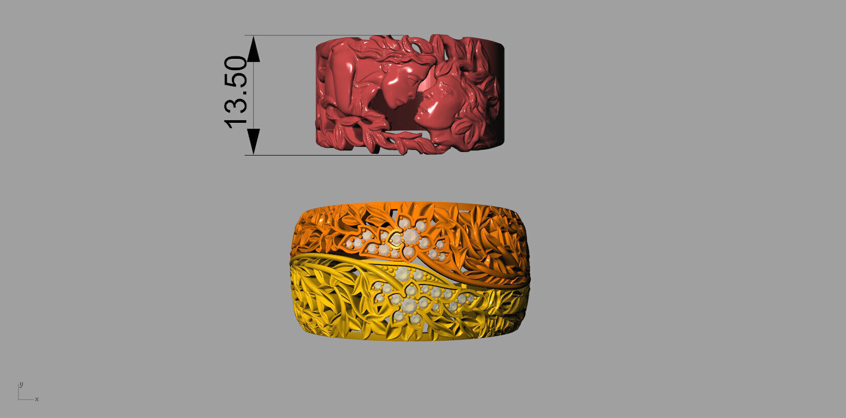 Magerit Secret Ring 3D print model_13