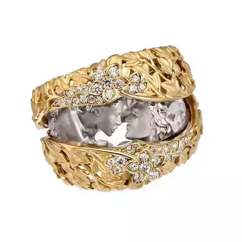 Magerit Secret Ring  3D print model