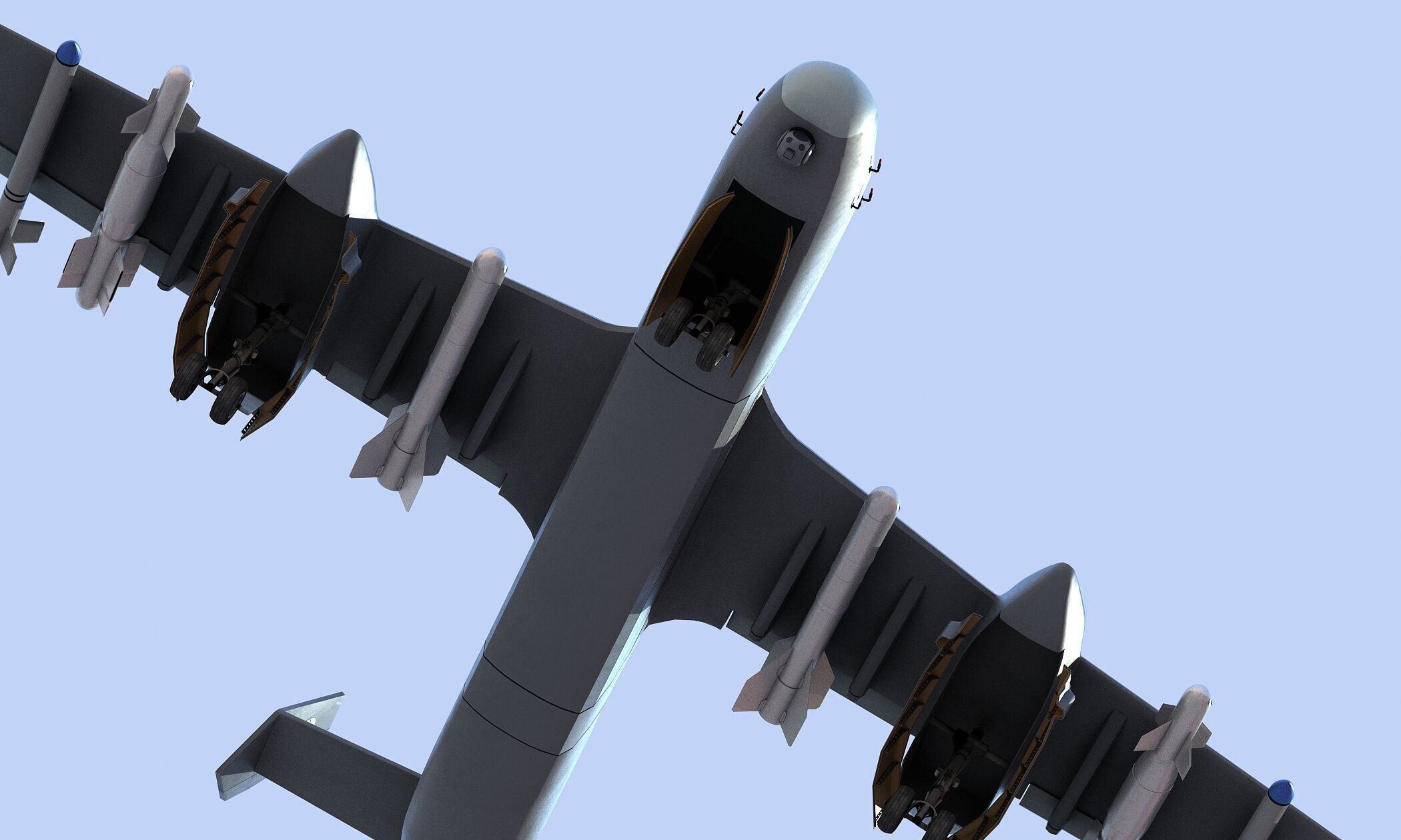 JiuTian SS-UAV 3D model_14