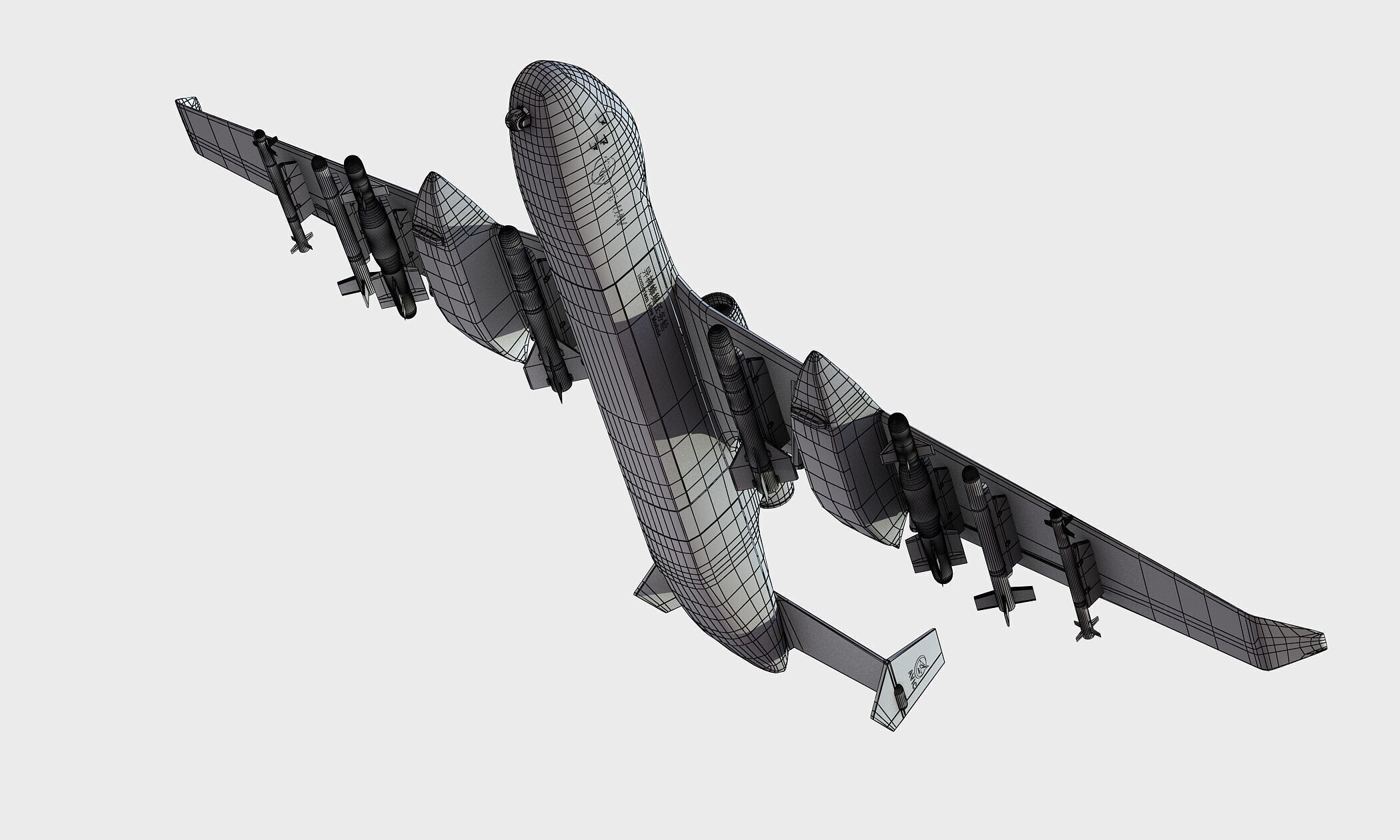 JiuTian SS-UAV 3D model_23