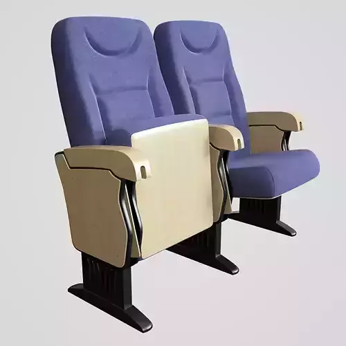 Cinema Seat Blue 