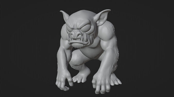 Gorilloid - Bobiverse 3D print model