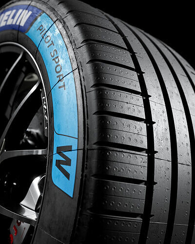MICHELIN Pilot Sport Hypercar GTP 29 71 18 W 3D model 4