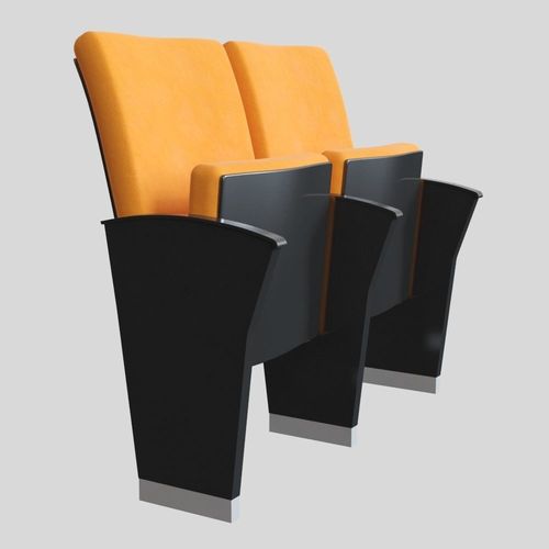 Orange Theater Seat 3D model