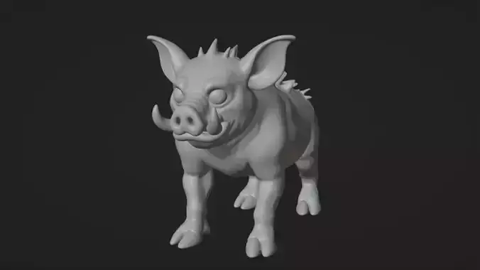 Pigoid - Bobiverse 3D print model