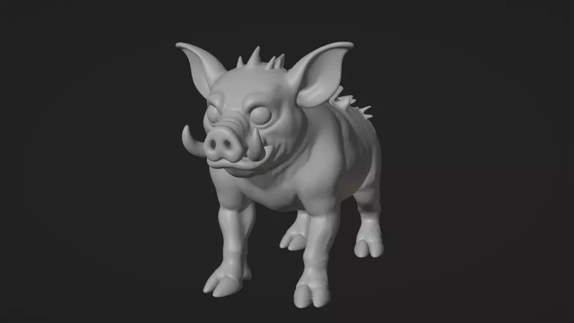 Pigoid - Bobiverse 3D print model_0