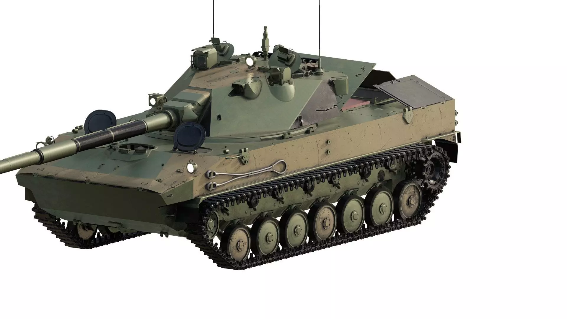 2S25 Sprut-SD 3D model