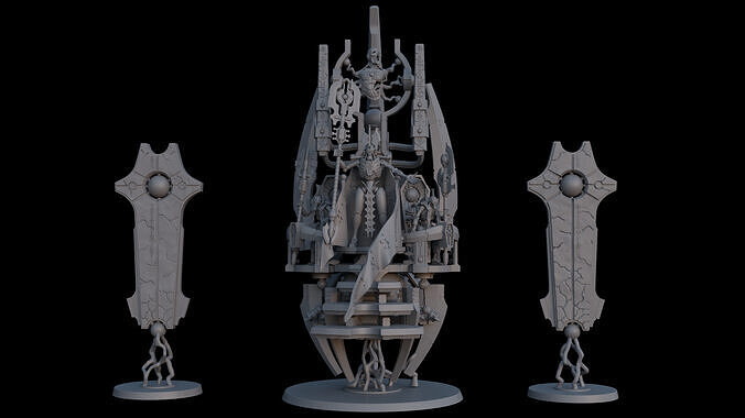 Robot king 3D print model