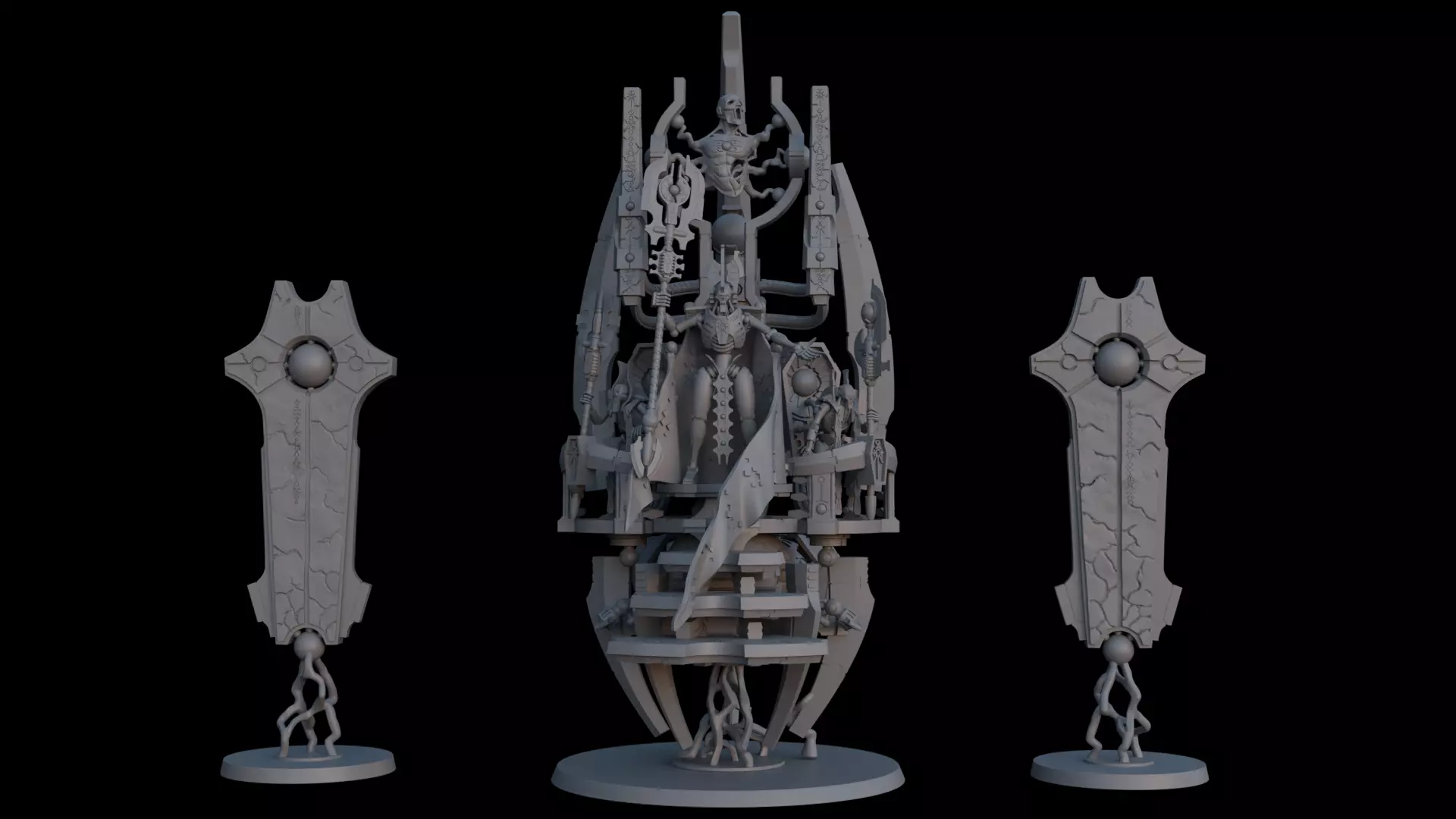 Robot king 3D print model_0