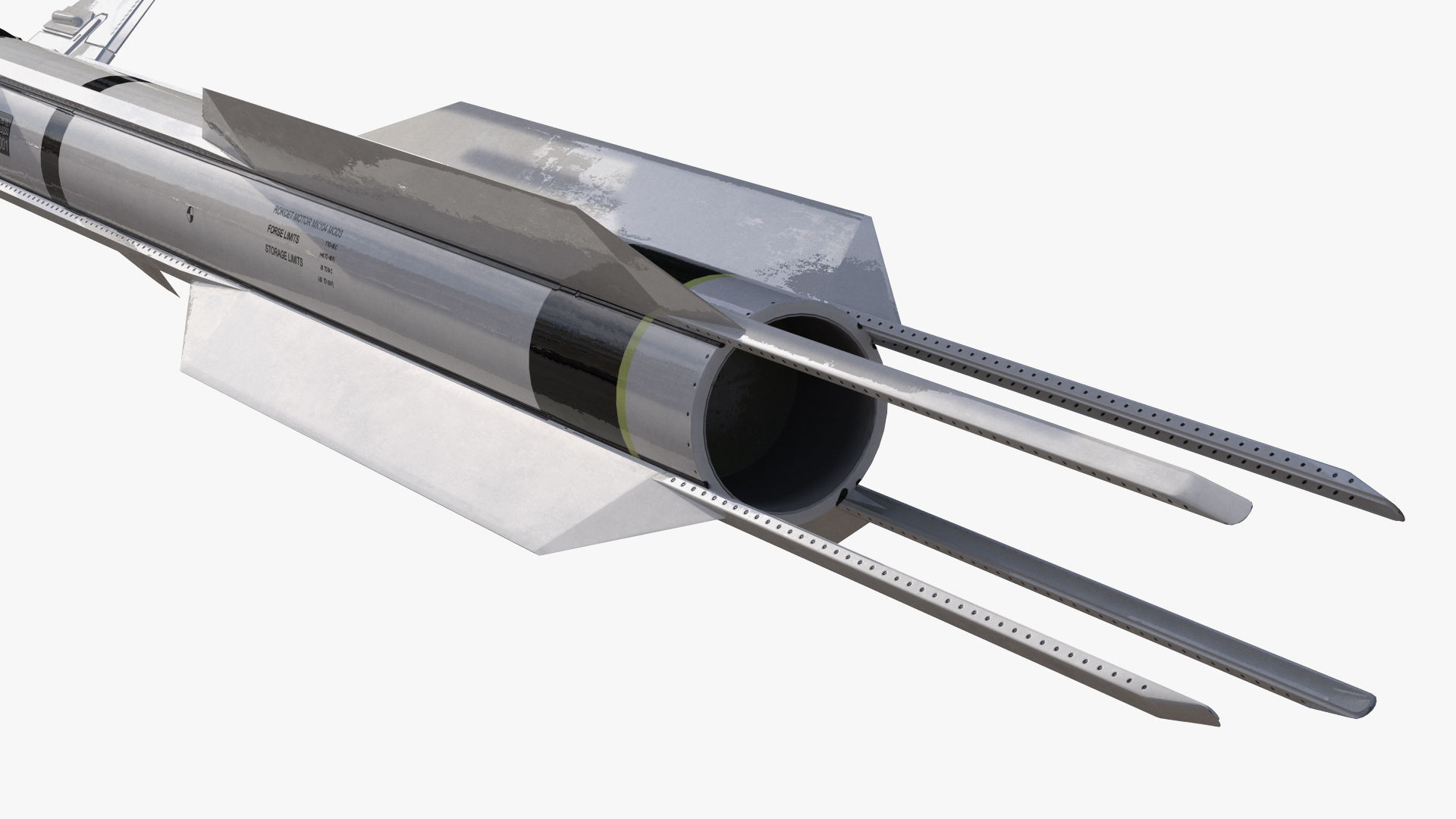 RIM 174 Standard Extended Range Active Missile for 3D Print 3D print model_10