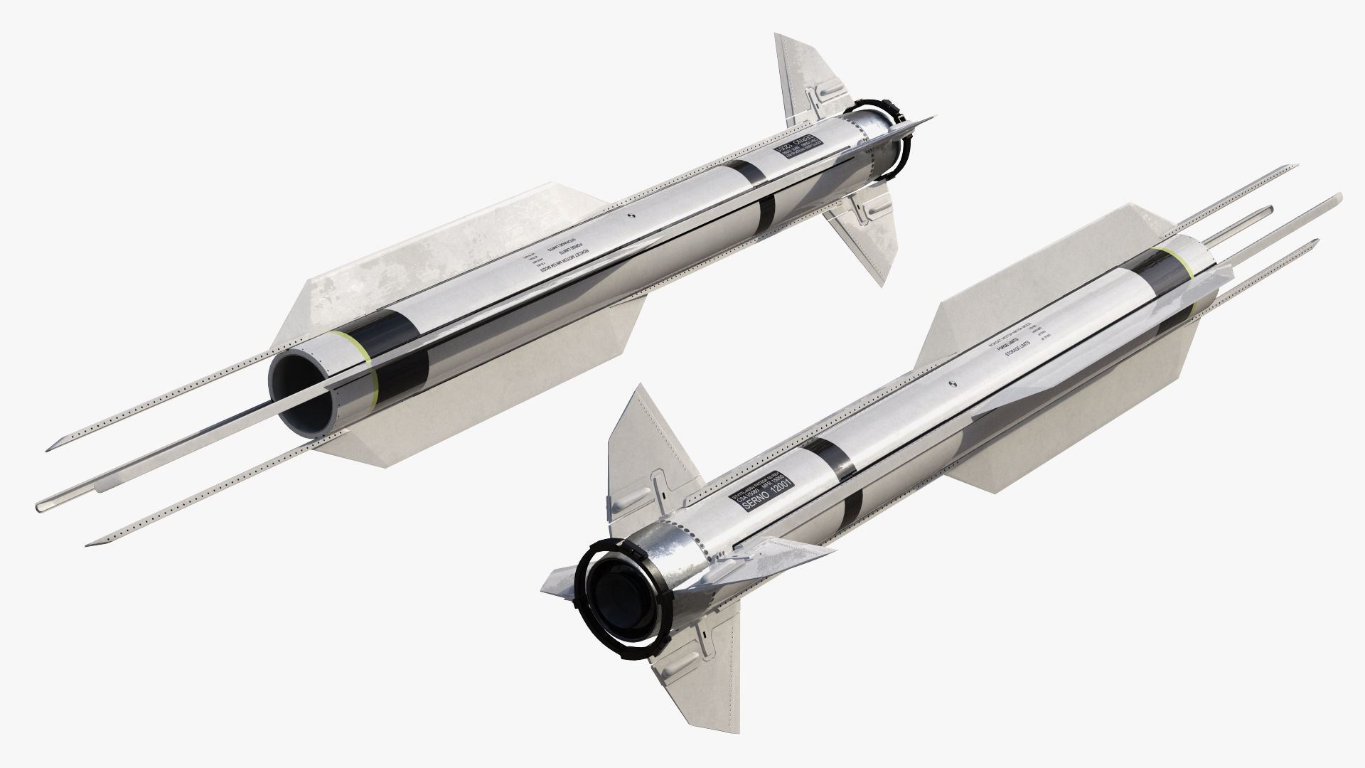 RIM 174 Standard Extended Range Active Missile for 3D Print 3D print model_7