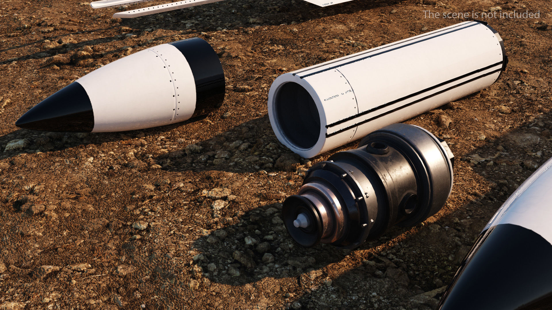 RIM 174 Standard Extended Range Active Missile for 3D Print 3D print model_4