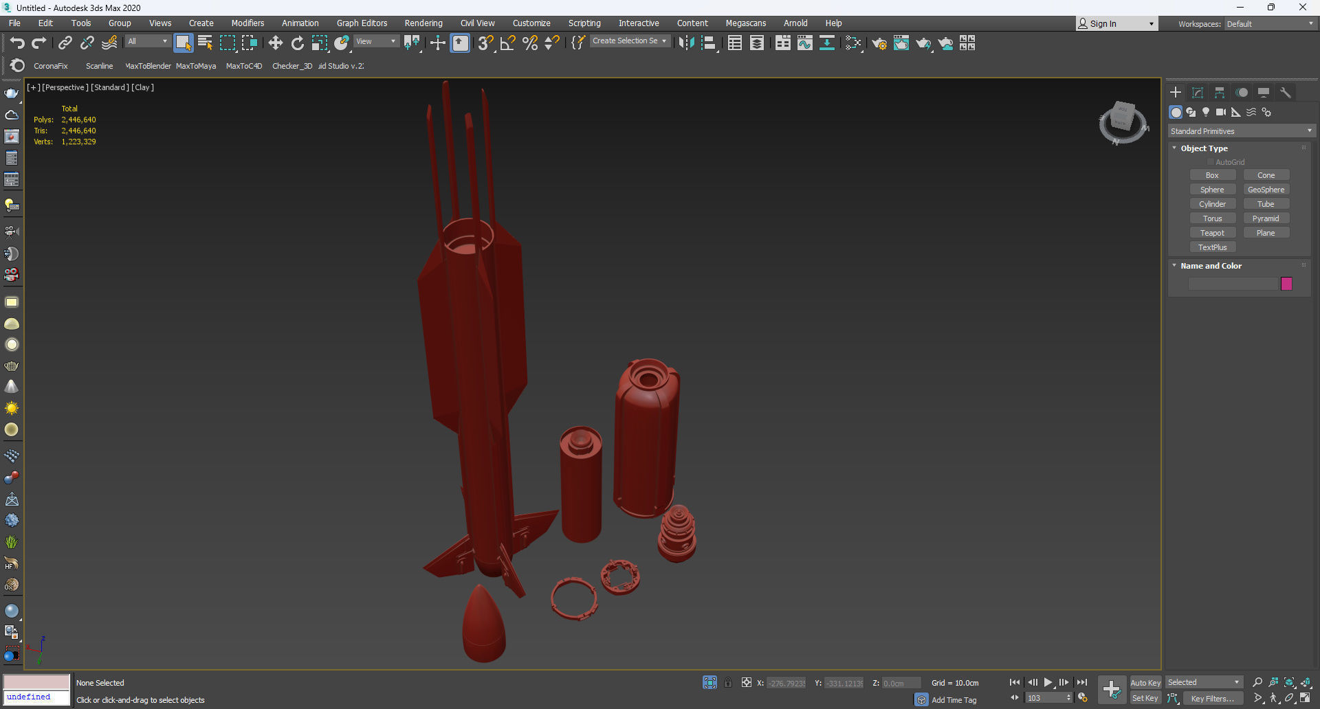 RIM 174 Standard Extended Range Active Missile for 3D Print 3D print model_26