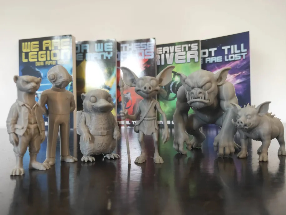 Bobiverse Set 3D print model_1