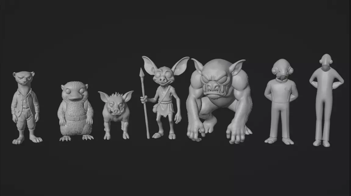 Bobiverse Set 3D print model_0