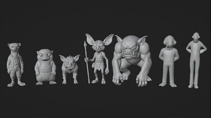 Bobiverse Set 3D print model