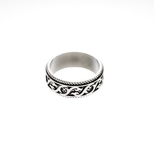  Ornamental Ring 3D STL Intricate Decorative Jewelry Design 3D print model