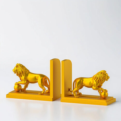 Lions Bookends 3D print model