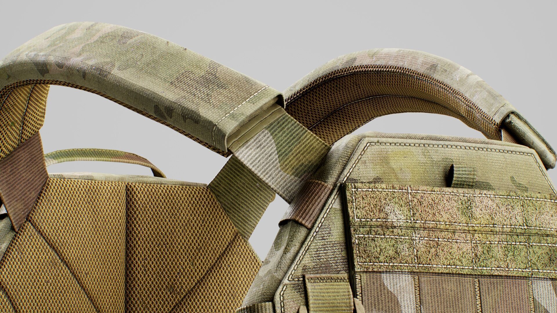 TYR Tactical PICO DSX Assaulter Plate Carrier V5 Low-poly 3D model_4