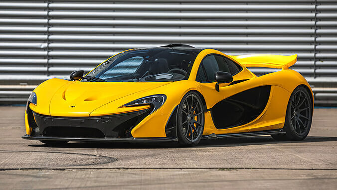Mclaren P1 2015 3d model Low-poly 3D model