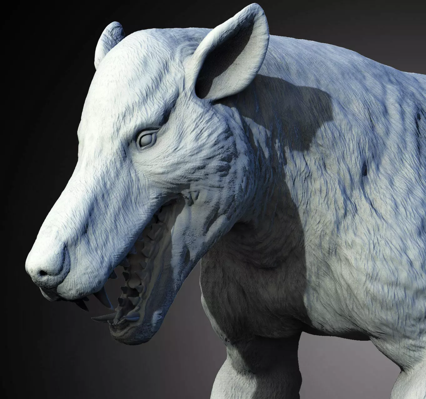 Hyaenodon gigas Apex Predator of the Eocene 3D print model_0